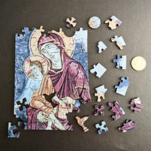 Bogorodica Ljeviška – mala drvena slagalica